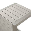 Aluminum Outdoor C - Shaped Side Table For Patio