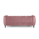 Miranda - Modern Glam Velvet 3 Seater Sofa