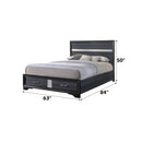 Naima - Bed w/Storage - Atlantic Fine Furniture Inc