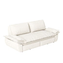Pull Out Sleeper Sofa Bed, 3 In 1 Multi Functional