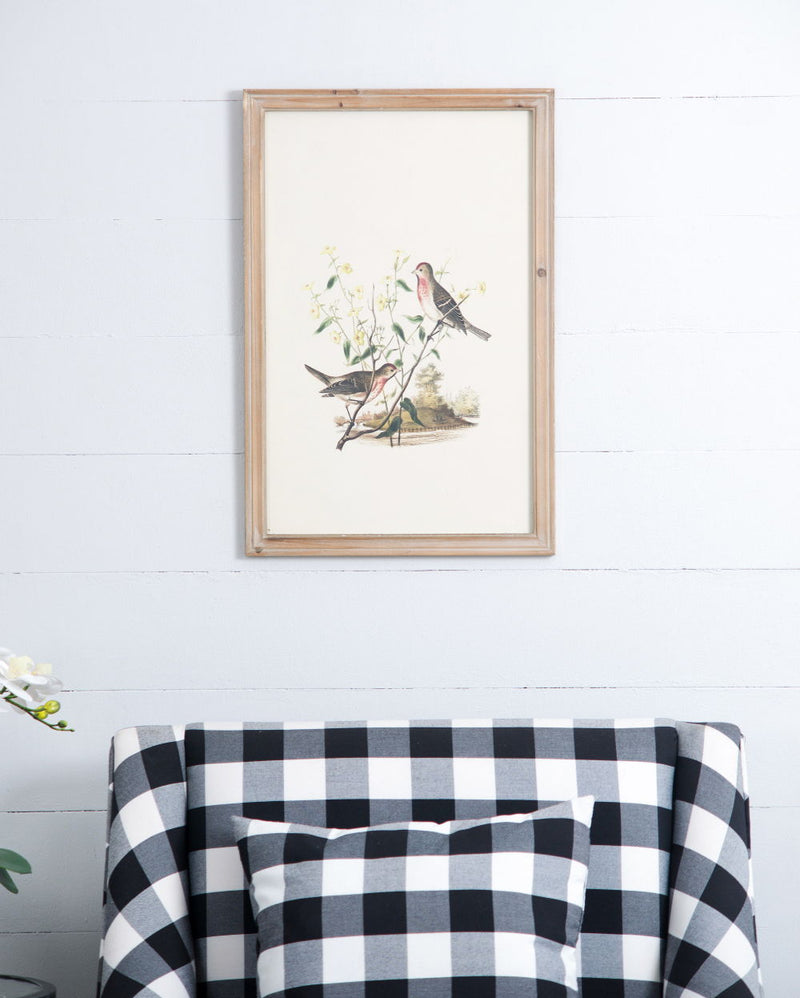 Bird Framed Print (Set of 4) - Multicolor