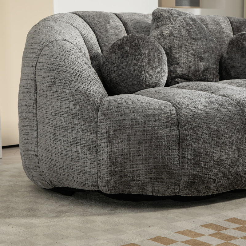 Bean Bag Lazy Sofa Durable Comfort Lounger High Back Bean Bag Chair Couch