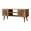 Rosalie - Media Unit - Beige Brown