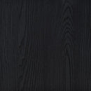 Riva - 4-Door Tall Accent Display Cabinet LED Lighting - Black