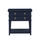 Carmona - 2 Drawer Tray Top Nightstand Pulls