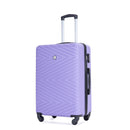 Luggage 4 Piece Lightweight Suitcase With Rotating Wheels With Tsa Lock,