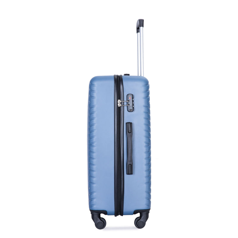 Luggage 4 Piece Lightweight Suitcase With Rotating Wheels With Tsa Lock,