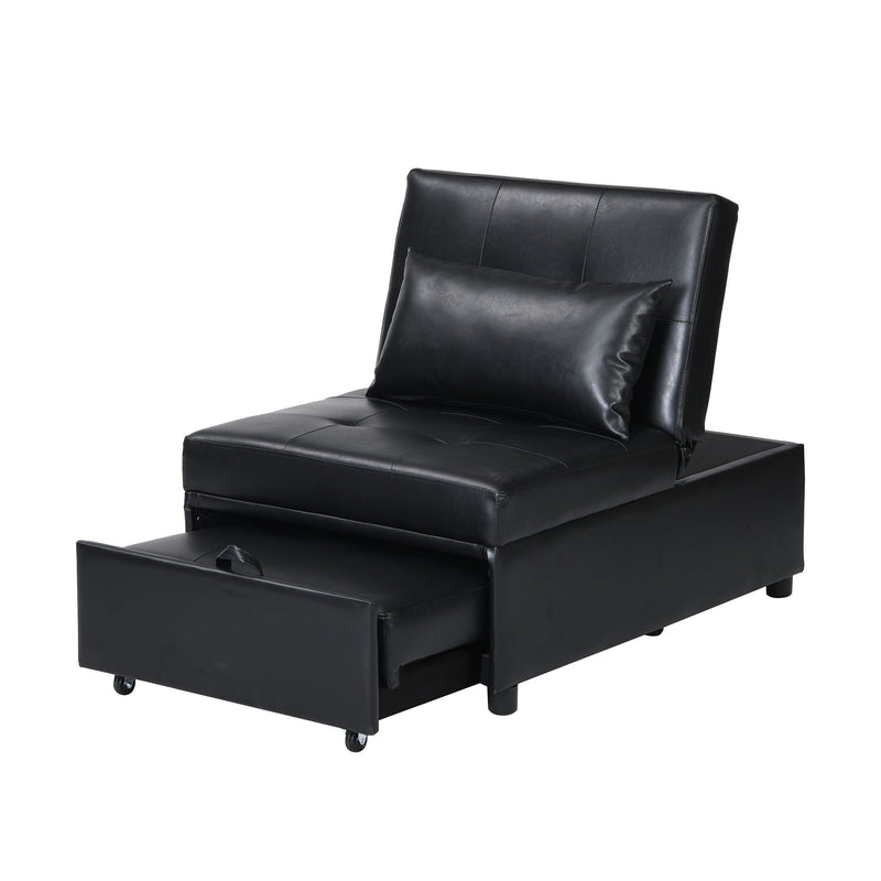 Versatile Folding Ottoman Sofa Bed Multifunctional Space Saver