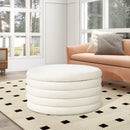Fuji - Oversized Round Storage Ottoman