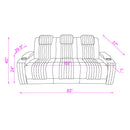 Duran - Power Reclining Sofa With Power Headrest