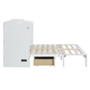 Murphy Bed With Large Drawers