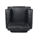 Contemporary Club Chair With Nailhead Trim And Rolled Armrests