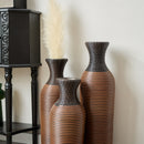 Classic And Neat Floor Vase, High Independent Flower Stand (Set of 3)