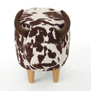 Cow Shaped Ottoman Footstool