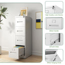 Premium Drawer File Cabinet With Lock, Metal Vertical Design, A4 Legal / Letter Size