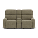 Rio - Reclining Loveseat With Console - Atlantic Fine Furniture Inc