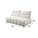 Loanna - Modular Loveseat - Beige Linen