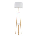 Cosmo - Shelf Contemporary / Glam Floor Lamp