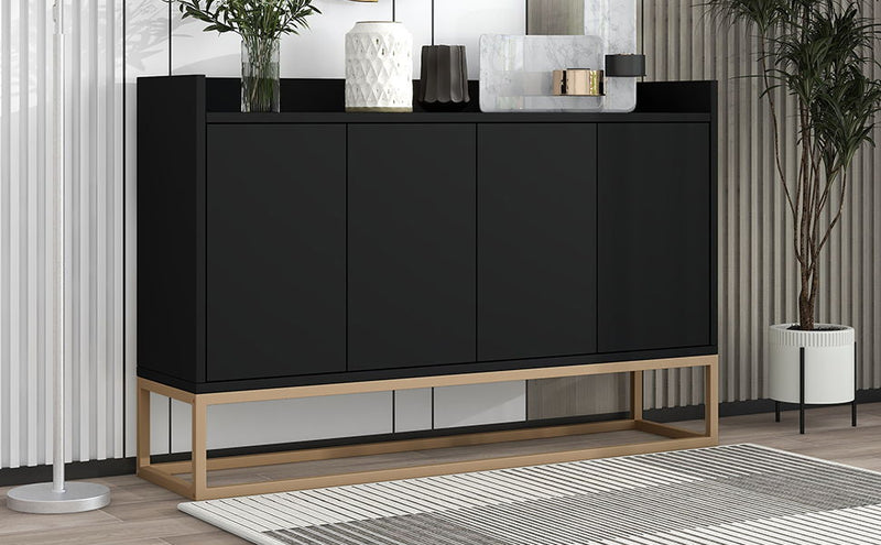 Modern Sideboard Elegant Buffet Cabinet With Large Storage Space For Dining Room, Entryway