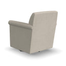 Stella - Swivel Chair - Light Gray - Atlantic Fine Furniture Inc