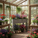 Raised Garden Bed With Legs, Elevated Planter Box For Outdoor Plants