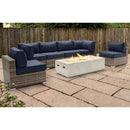 Outdoor Elegance Conversation Set With Fire Pit