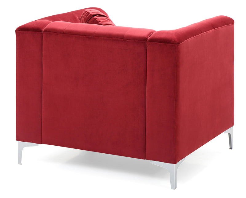 Contemporary Sloped Arm Chair