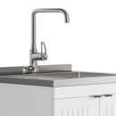 Murphy - Laundry Cabinet & Faucet And Stainless Steel Sink
