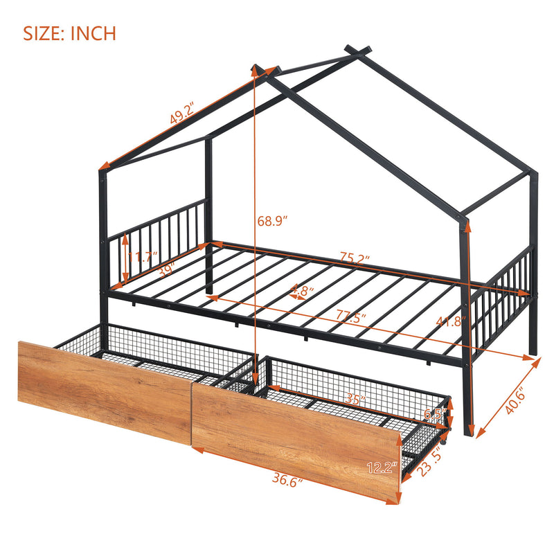 Adorable House Design Bed