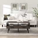 Contemporary 2 Drawer Low Coffee Table