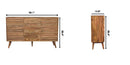 Soba - T Bar Large Nordic Chest - Oak