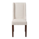 Brody - Wing Parson Dining Chair (Set of 2) - Cream