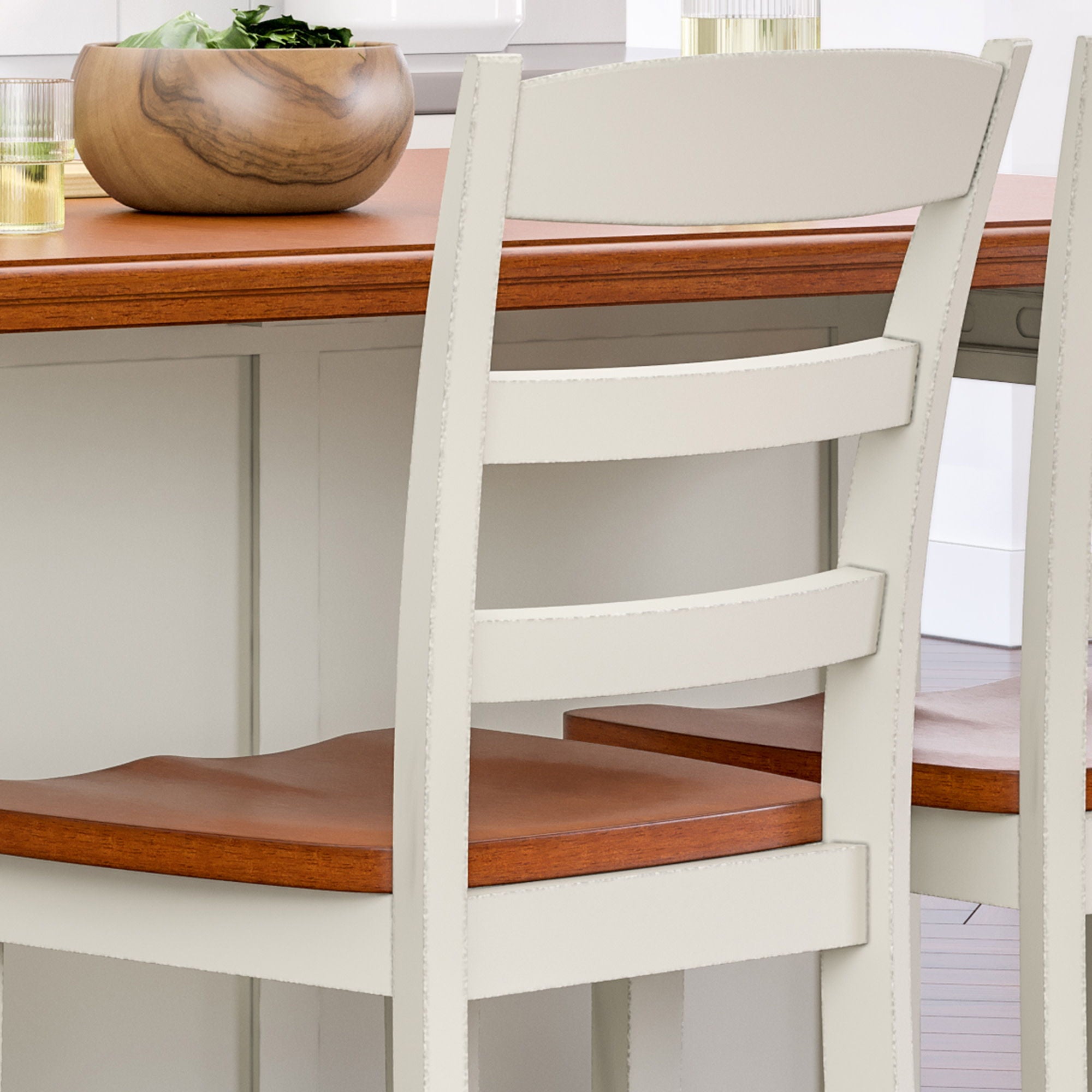 Monarch - Counter Stool - White