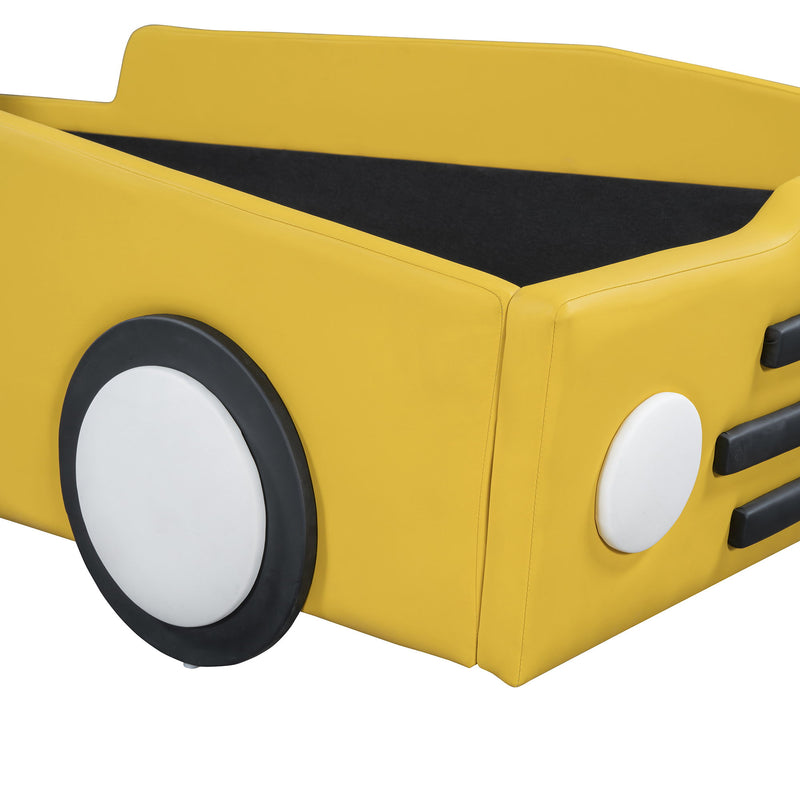 High Quality Race Car Shaped Platform Bed & Wheels
