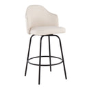 Ahoy - Contemporary Fixed Height Counter Stool (Set of 2)
