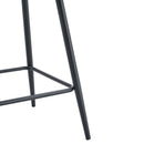 Bar Chair Set Comfortable With Metal Legs And Ergonomic Design