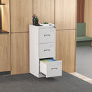 Modern Drawer Metal Vertical File Cabinet With Lock And Card Slot For Office