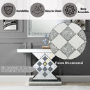 Noralie - Accent Table - Mirrored - Wood - 32" - Atlantic Fine Furniture Inc