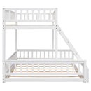 Bunk Bed With Ladder And Guardrails