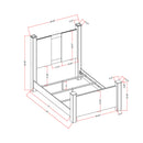 Lorenzo - Bed With Speakers And Glittered Detailing