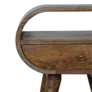 Circular Open Bedside Nightstand