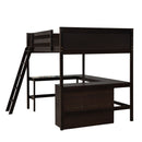 Loft Bed With Shelves With Desk