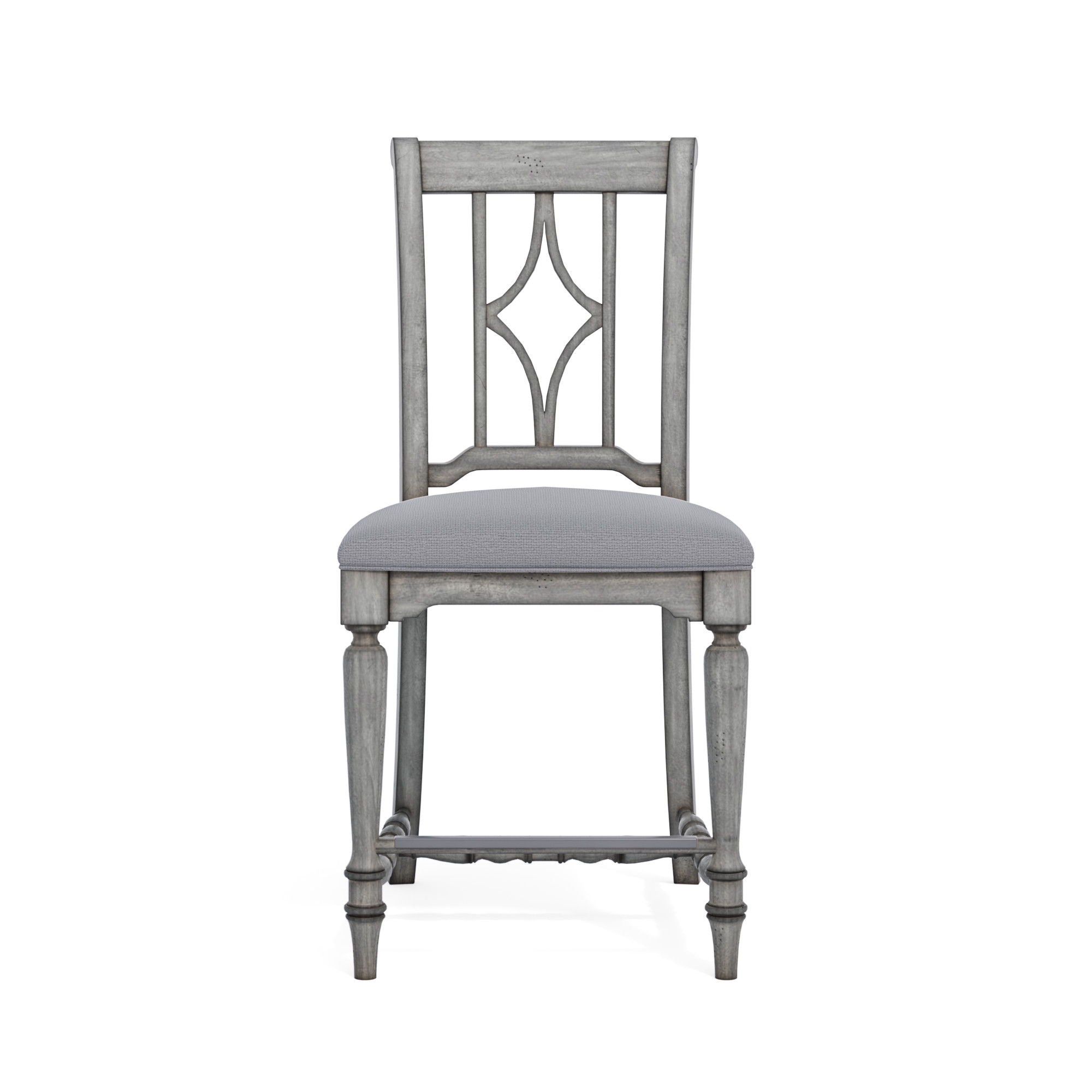 Plymouth - Counter Chair (Set of 2) - Gray