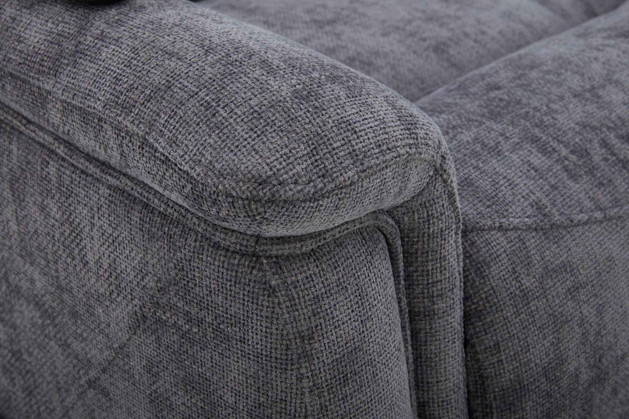 Luma - Petite Power Lift Recliner With Power Headrest, Lumbar, Heat & Massage - Dark Gray