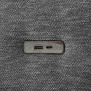 Modern Modular U-Shaped Sofa Bed With Movable Ottoman, USB Ports, Phone Holder