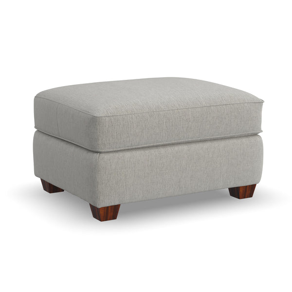 Thornton - Fabric Ottoman - Light Gray