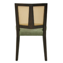 Mid Century Rattan Dining Chair Without Arms Set