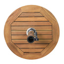 Ralph - Round Umbrella Base - Teak