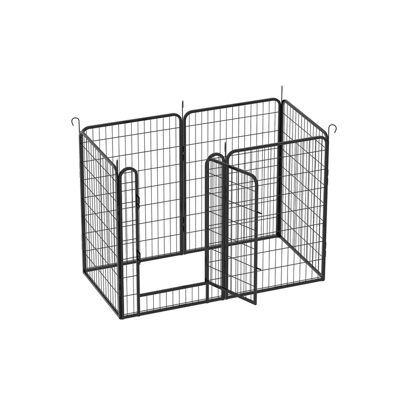 Heavy Duty Metal Playpen With Door, Dog Fence Pet Exercise Pen