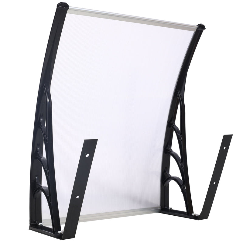 Weather Resistant Polycarbonate Canopy Outdoor Shade Cover For Robotic Lawn Mowers - Black